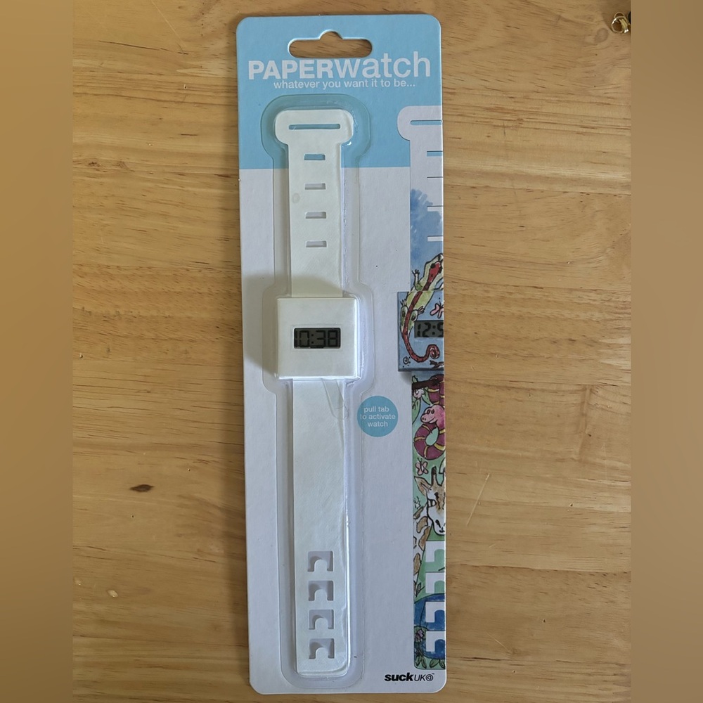 Draw your own design! Paperwatch